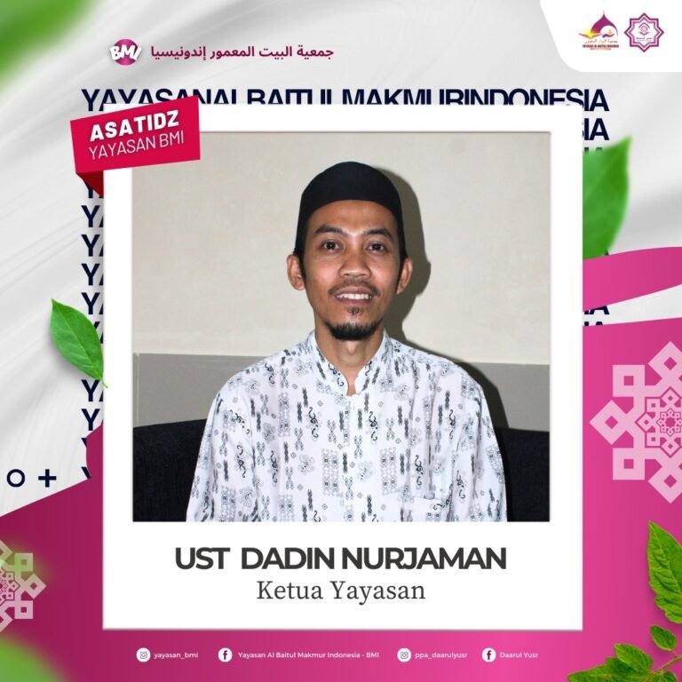 Ust Dadin Nurjaman, S.Pd