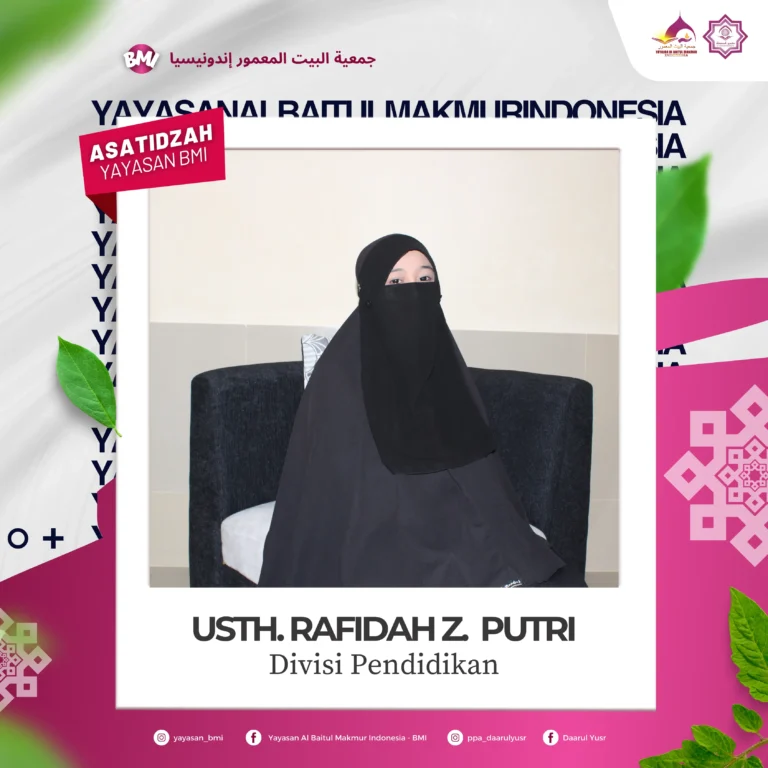 Ustadzah Rafida Zhafira Putri